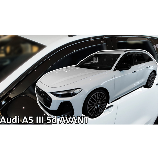 Εικόνα 1 από 6 — ΑΝΕΜΟΘΡΑΥΣΤΕΣ ΓΙΑ AUDI A5 3 (B10) 5D 2024+ ΣΕΤ ΑΥΤΟΚΙΝΗΤΟΥ ΑΠΟ ΕΥΚΑΜΠΤΟ ΦΙΜΕ ΠΛΑΣΤΙΚΟ HEKO – 4 ΤΕΜ.