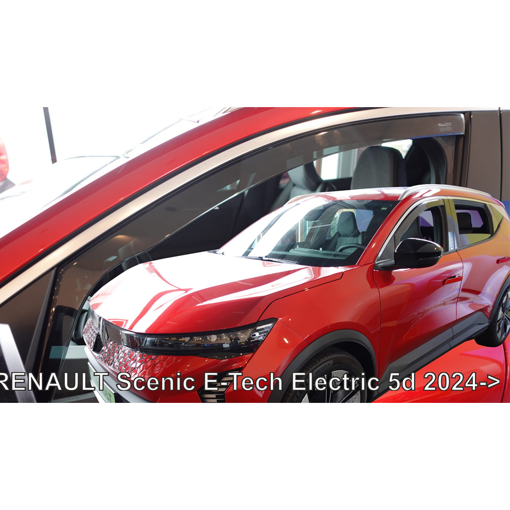 Εικόνα 1 από 4 — ΑΝΕΜΟΘΡΑΥΣΤΕΣ ΓΙΑ RENAULT SCENIC E-TECH ΗΛΕΚΤΡΙΚΟ 5D 2024+ ΣΕΤ ΑΥΤΟΚΙΝΗΤΟΥ ΑΠΟ ΕΥΚΑΜΠΤΟ ΦΙΜΕ ΠΛΑΣΤΙΚΟ HEKO – 4 ΤΕΜ