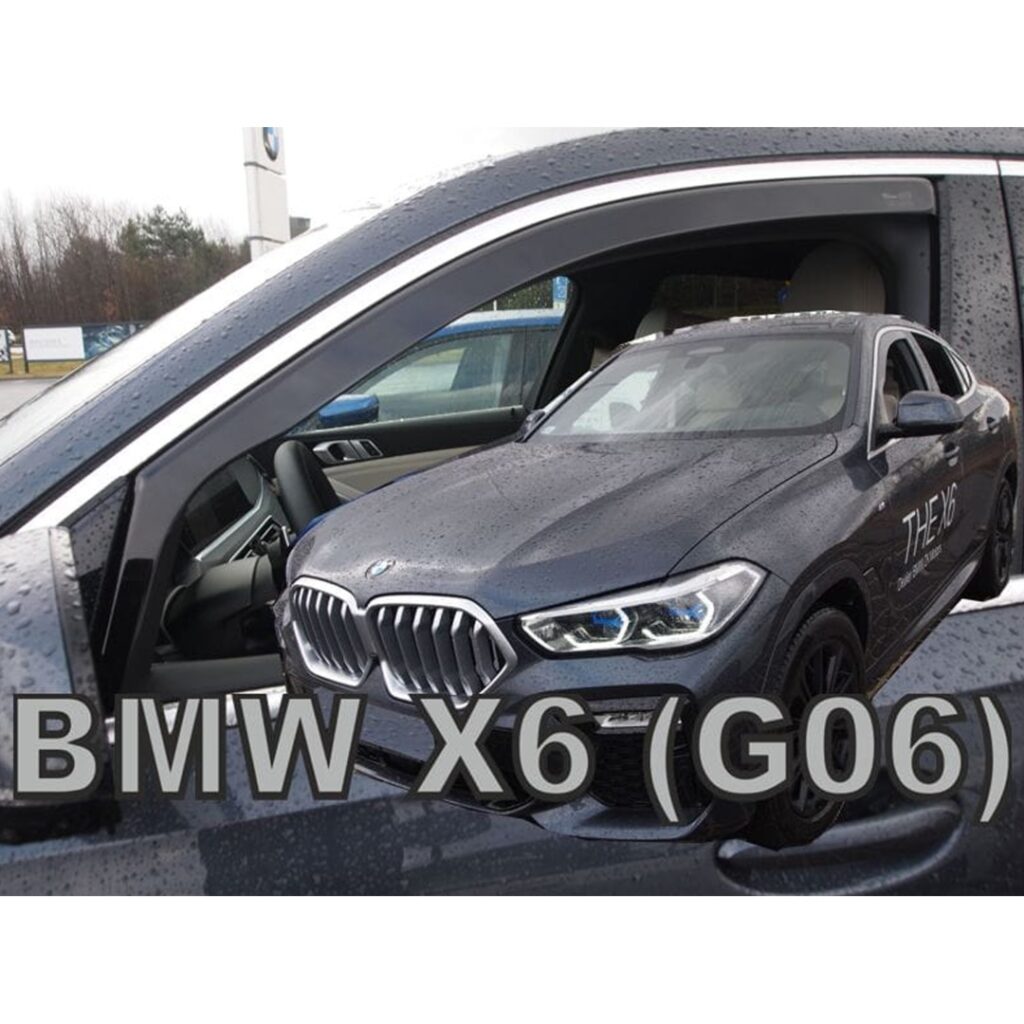 Εικόνα 1 από 5 — ΑΝΕΜΟΘΡΑΥΣΤΕΣ ΓΙΑ BMW X6 G06 5D 2019-2021 ΖΕΥΓΑΡΙ ΑΠΟ ΕΥΚΑΜΠΤΟ ΦΙΜΕ ΠΛΑΣΤΙΚΟ HEKO – 2 ΤΕΜ.