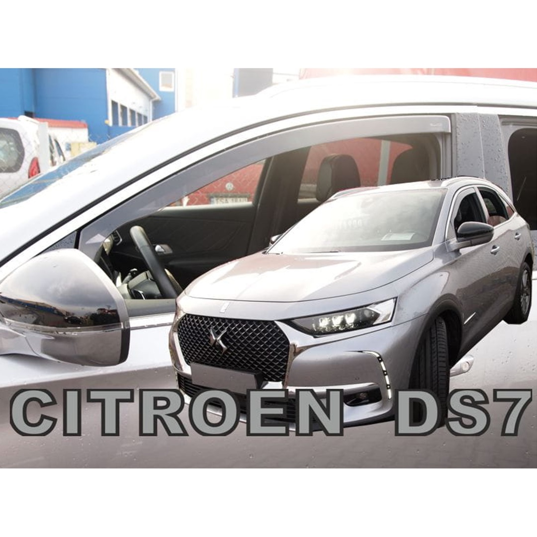 Εικόνα 1 από 5 — ΑΝΕΜΟΘΡΑΥΣΤΕΣ ΓΙΑ CITROEN DS7 CROSSBACK 5D 2018-2021 ΖΕΥΓΑΡΙ ΑΠΟ ΕΥΚΑΜΠΤΟ ΦΙΜΕ ΠΛΑΣΤΙΚΟ HEKO – 2 ΤΕΜ.