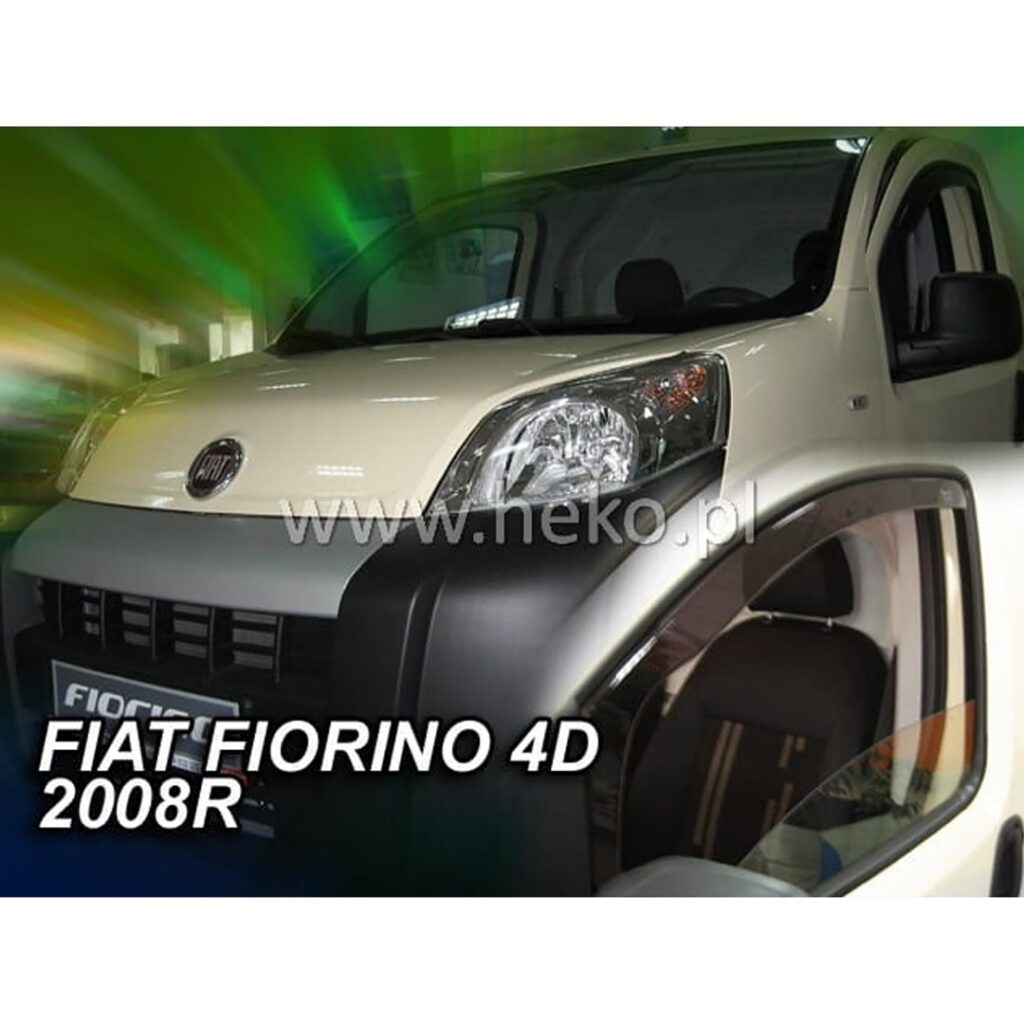 Εικόνα 2 από 7 — ΑΝΕΜΟΘΡΑΥΣΤΕΣ ΓΙΑ FIAT FIORINO / QUBO 4D/5D 2008-2020 / PEUGEOT BIPPER / CITROEN NEMO ΖΕΥΓΑΡΙ VAN ΑΠΟ ΕΥΚΑΜΠΤΟ ΦΙΜΕ ΠΛΑΣΤΙΚΟ HEKO – 2 ΤΕΜ.