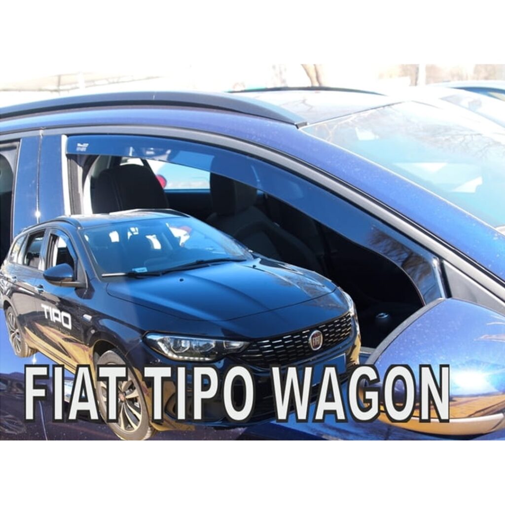 Εικόνα 2 από 6 — ΑΝΕΜΟΘΡΑΥΣΤΕΣ ΓΙΑ FIAT TIPO 4D/5D SEDAN HTB WAGON 2016-2020 ΖΕΥΓΑΡΙ ΑΠΟ ΕΥΚΑΜΠΤΟ ΦΙΜΕ ΠΛΑΣΤΙΚΟ HEKO – 2 ΤΕΜ.