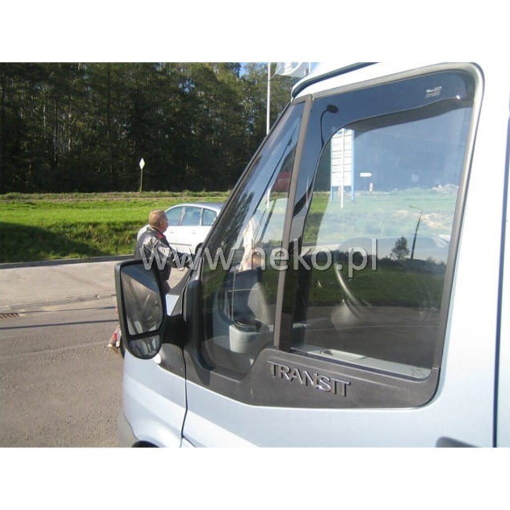 Εικόνα 1 από 5 — ΑΝΕΜΟΘΡΑΥΣΤΕΣ ΓΙΑ FORD TRANSIT 7 2D 05/2006+ ΖΕΥΓΑΡΙ VAN ΑΠΟ ΕΥΚΑΜΠΤΟ ΦΙΜΕ ΠΛΑΣΤΙΚΟ HEKO – 2 ΤΕΜ.