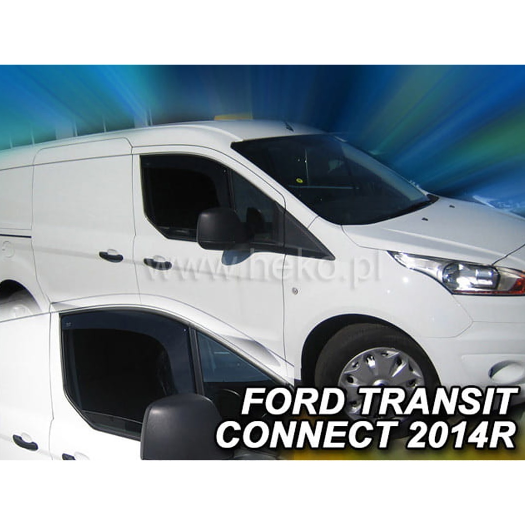 Εικόνα 1 από 5 — ΑΝΕΜΟΘΡΑΥΣΤΕΣ ΓΙΑ FORD TRANSIT CONNECT / TOURNEO 2 2D/5D 2014+ ΖΕΥΓΑΡΙ VAN ΑΠΟ ΕΥΚΑΜΠΤΟ ΦΙΜΕ ΠΛΑΣΤΙΚΟ HEKO – 2 ΤΕΜ.