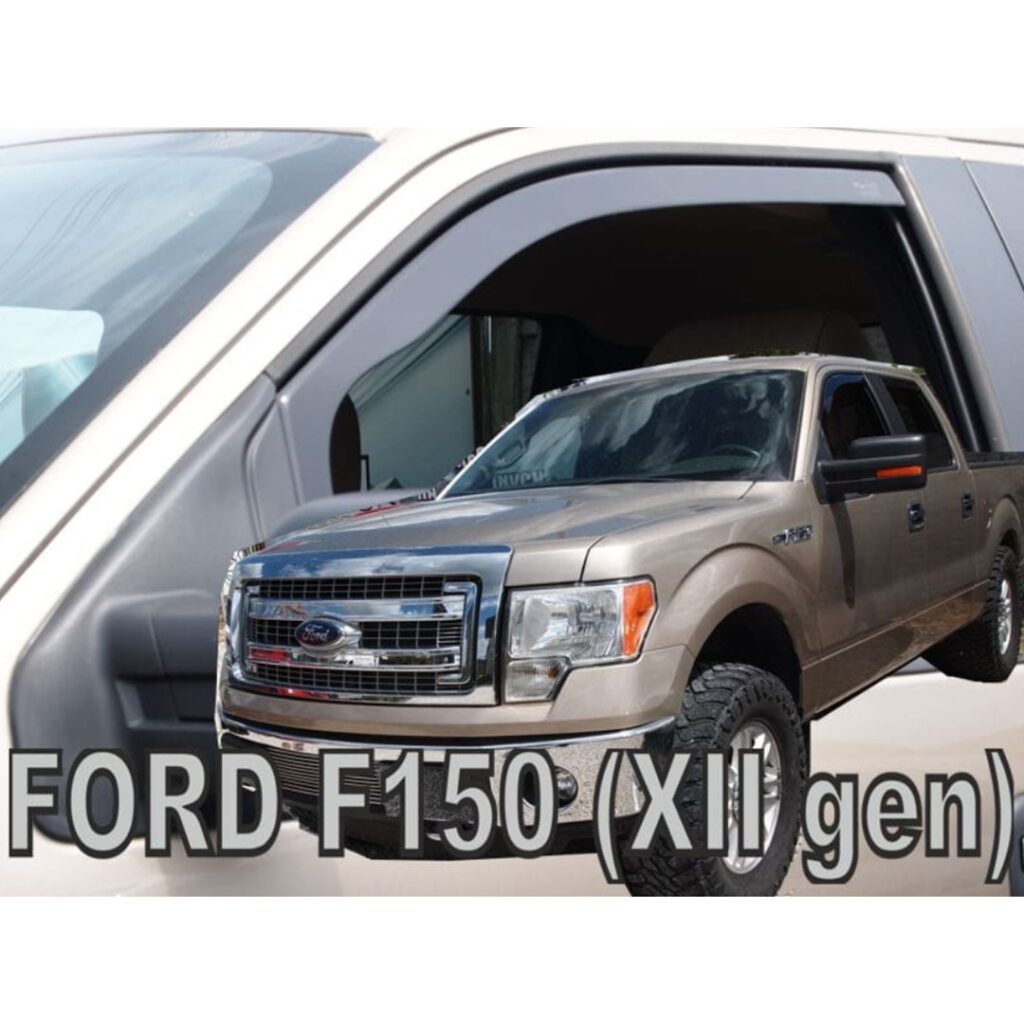 Εικόνα 1 από 5 — ΑΝΕΜΟΘΡΑΥΣΤΕΣ ΓΙΑ FORD F-150 XLT 4D 2008-2014 ΖΕΥΓΑΡΙ ΑΠΟ ΕΥΚΑΜΠΤΟ ΦΙΜΕ ΠΛΑΣΤΙΚΟ HEKO – 2 ΤΕΜ.