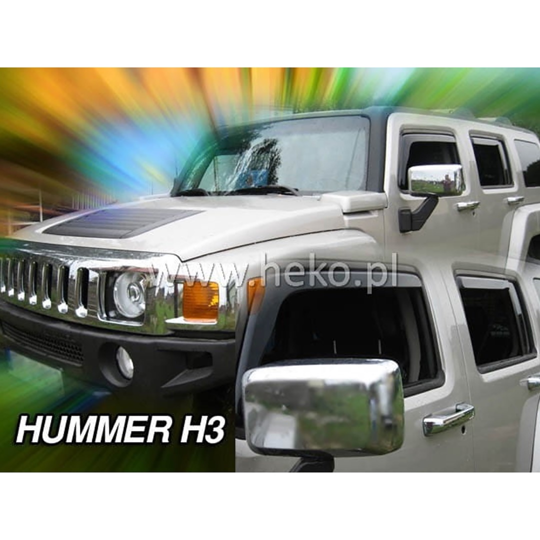 Εικόνα 1 από 5 — ΑΝΕΜΟΘΡΑΥΣΤΕΣ ΓΙΑ HUMMER H3 2006-2010 5D ΖΕΥΓΑΡΙ ΑΥΤΟΚΙΝΗΤΟΥ ΑΠΟ ΕΥΚΑΜΠΤΟ ΦΙΜΕ ΠΛΑΣΤΙΚΟ HEKO – 2 ΤΕΜ.