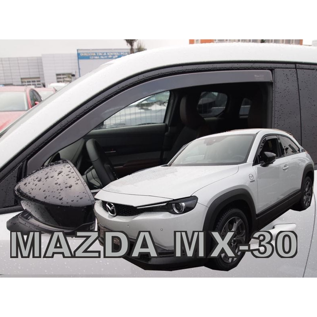Εικόνα 1 από 5 — ΑΝΕΜΟΘΡΑΥΣΤΕΣ ΓΙΑ MAZDA MX-30 5D 2020+ ΖΕΥΓΑΡΙ ΑΠΟ ΕΥΚΑΜΠΤΟ ΦΙΜΕ ΠΛΑΣΤΙΚΟ HEKO – 2 ΤΕΜ.