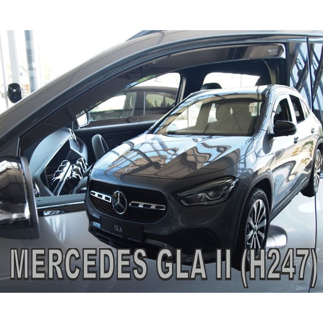 Εικόνα 1 από 5 — ΑΝΕΜΟΘΡΑΥΣΤΕΣ ΓΙΑ MERCEDES GLA H247 5D 2020+ ΖΕΥΓΑΡΙ ΑΠΟ ΕΥΚΑΜΠΤΟ ΦΙΜΕ ΠΛΑΣΤΙΚΟ HEKO – 2 ΤΕΜ.