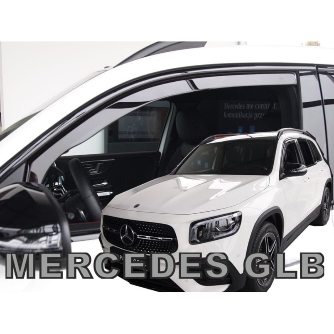 Εικόνα 1 από 5 — ΑΝΕΜΟΘΡΑΥΣΤΕΣ ΓΙΑ MERCEDES GLB X247 5D 2019+ ΖΕΥΓΑΡΙ ΑΠΟ ΕΥΚΑΜΠΤΟ ΦΙΜΕ ΠΛΑΣΤΙΚΟ HEKO – 2 ΤΕΜ.