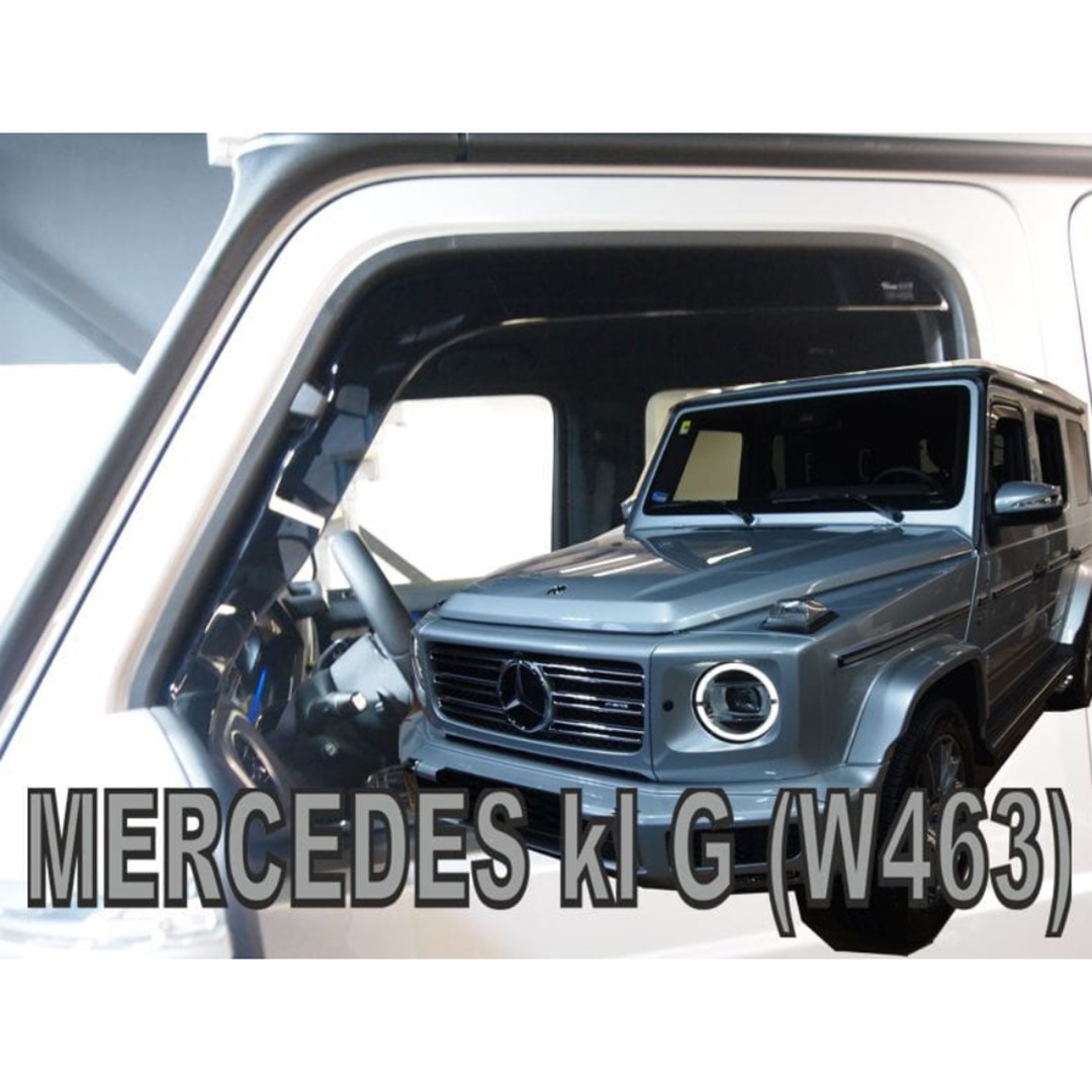 Εικόνα 1 από 5 — ΑΝΕΜΟΘΡΑΥΣΤΕΣ ΓΙΑ MERCEDES KLAS G W463 3D/5D 2018+ ΖΕΥΓΑΡΙ ΑΠΟ ΕΥΚΑΜΠΤΟ ΦΙΜΕ ΠΛΑΣΤΙΚΟ HEKO – 2 ΤΕΜ.