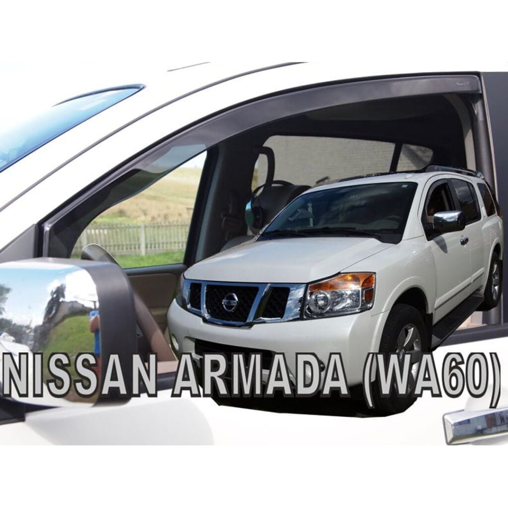 Εικόνα 1 από 5 — ΑΝΕΜΟΘΡΑΥΣΤΕΣ ΓΙΑ NISSAN ARMADA WA60 5D 2004-2016 ΖΕΥΓΑΡΙ ΑΠΟ ΕΥΚΑΜΠΤΟ ΦΙΜΕ ΠΛΑΣΤΙΚΟ HEKO – 2 ΤΕΜ.