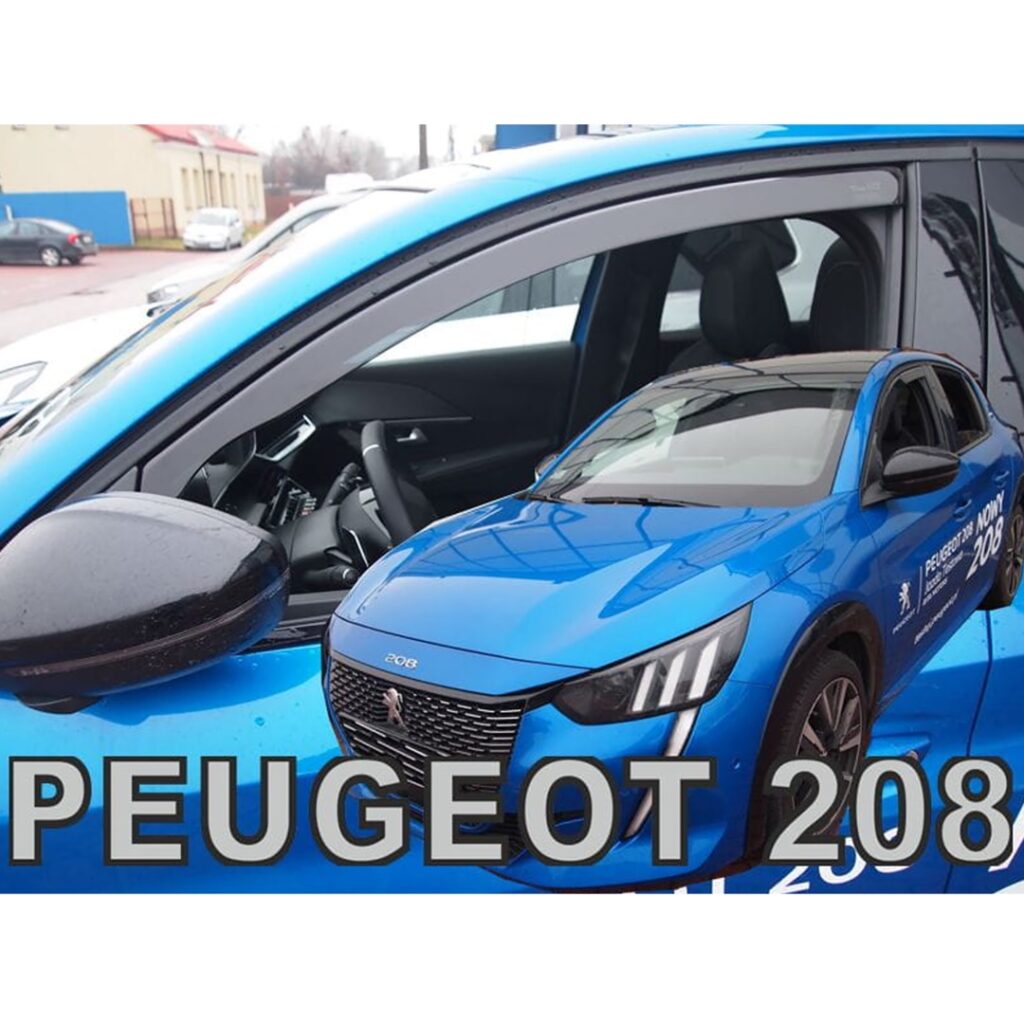 Εικόνα 2 από 6 — ΑΝΕΜΟΘΡΑΥΣΤΕΣ ΓΙΑ OPEL CORSA F 5D 2019+ / PEUGEOT 208 5D 2019+ ΖΕΥΓΑΡΙ ΑΠΟ ΕΥΚΑΜΠΤΟ ΦΙΜΕ ΠΛΑΣΤΙΚΟ HEKO – 2 ΤΕΜ.