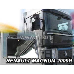 ΑΝΕΜΟΘΡΑΥΣΤΕΣ ΓΙΑ RENAULT MAGNUM - MAGNUM 2 ΜΕ ΦΙΝΙΣΤΡΙΝΙ 2009+ ΖΕΥΓΑΡΙ ΑΠΟ ΕΥΚΑΜΠΤΟ ΦΙΜΕ ΠΛΑΣΤΙΚΟ HEKO - 2 ΤΕΜ.