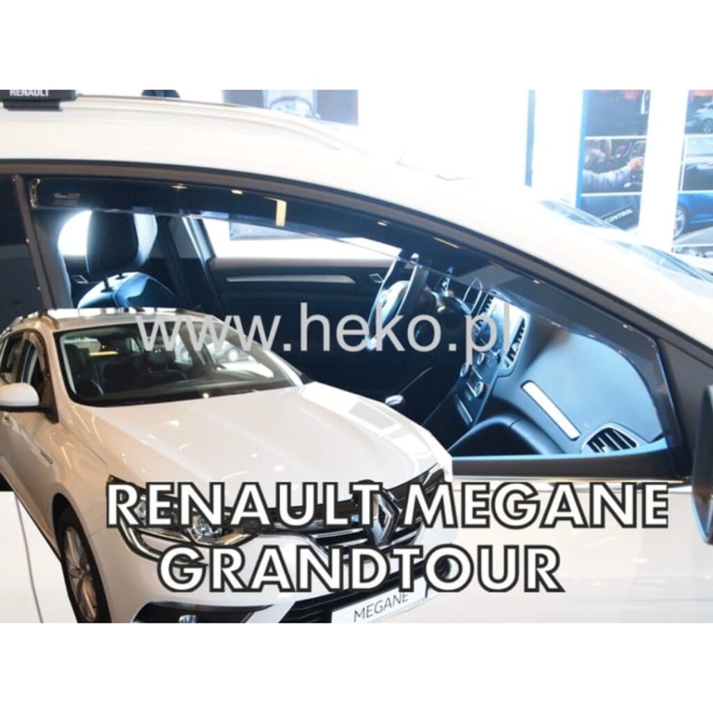 Εικόνα 2 από 7 — ΑΝΕΜΟΘΡΑΥΣΤΕΣ ΓΙΑ RENAULT MEGANE 5D 2016+ ΖΕΥΓΑΡΙ ΑΠΟ ΕΥΚΑΜΠΤΟ ΦΙΜΕ ΠΛΑΣΤΙΚΟ HEKO – 2 ΤΕΜ.