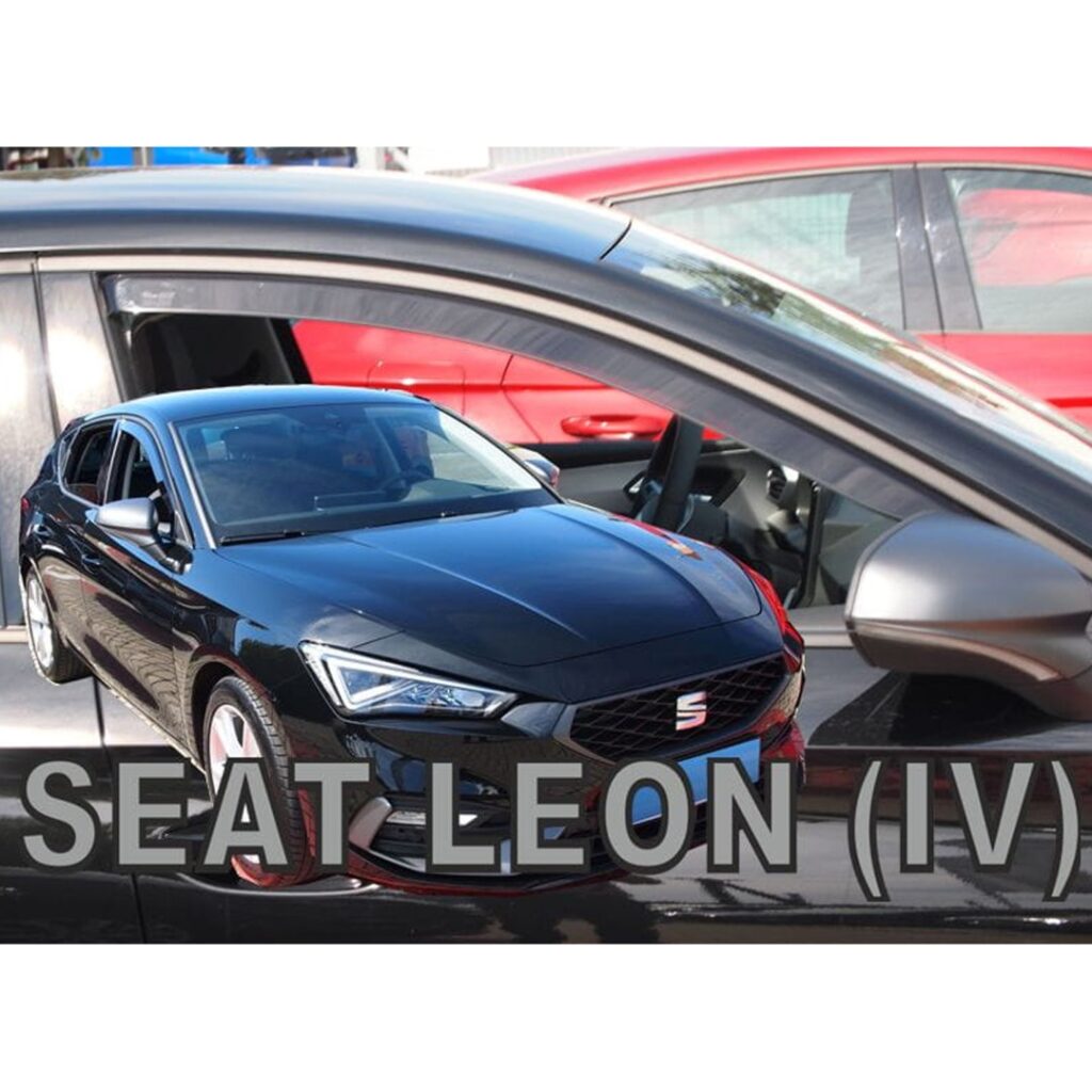 Εικόνα 1 από 5 — ΑΝΕΜΟΘΡΑΥΣΤΕΣ ΓΙΑ SEAT LEON 5D 2020+ ΖΕΥΓΑΡΙ ΑΠΟ ΕΥΚΑΜΠΤΟ ΦΙΜΕ ΠΛΑΣΤΙΚΟ HEKO – 2 ΤΕΜ.