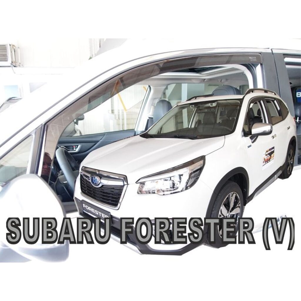 Εικόνα 1 από 5 — ΑΝΕΜΟΘΡΑΥΣΤΕΣ ΓΙΑ SUBARU FORESTER 5D 2019+ ΖΕΥΓΑΡΙ ΑΠΟ ΕΥΚΑΜΠΤΟ ΦΙΜΕ ΠΛΑΣΤΙΚΟ HEKO – 2 ΤΕΜ.