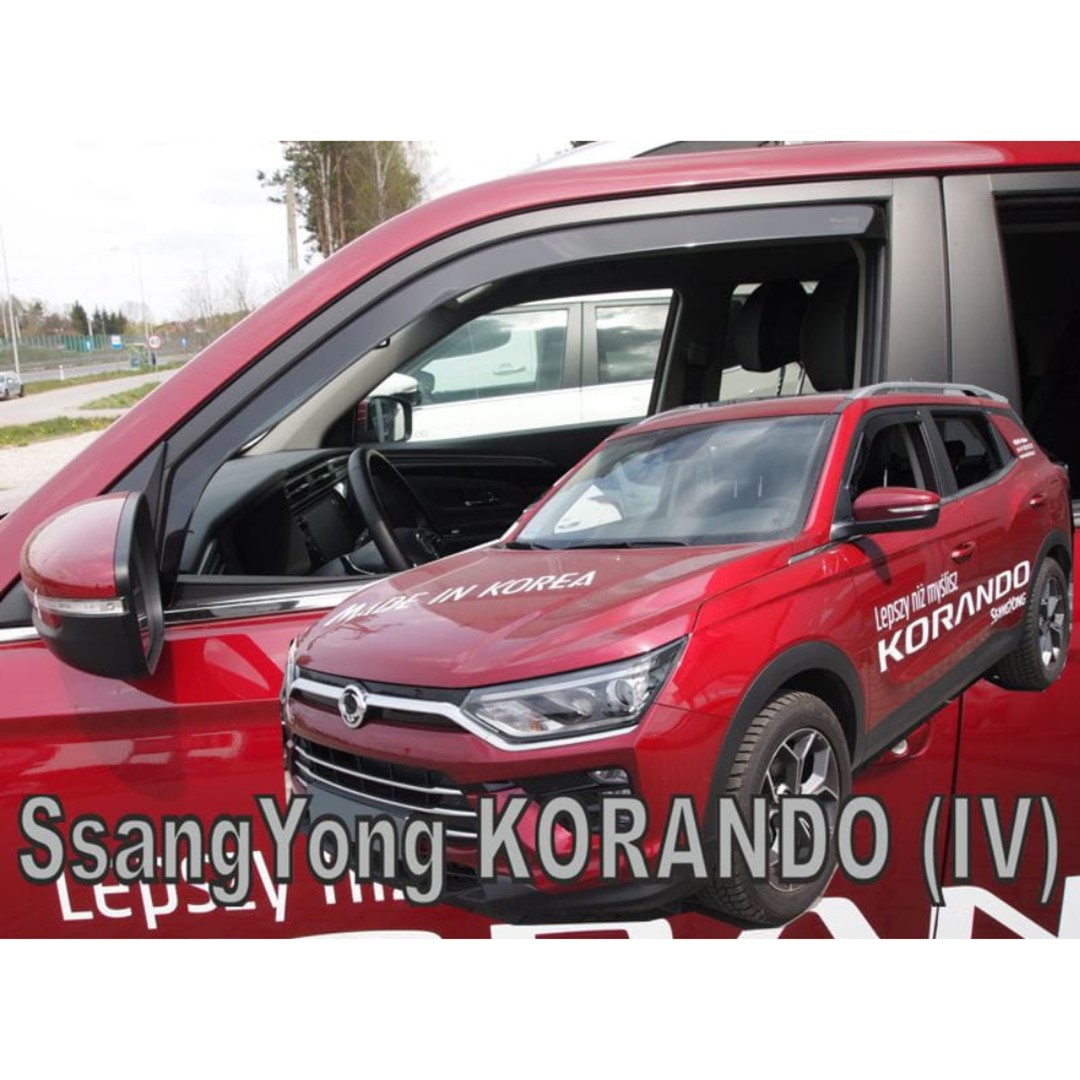 Εικόνα 1 από 5 — ΑΝΕΜΟΘΡΑΥΣΤΕΣ ΓΙΑ SSANGYONG KORANDO 5D 2019+ ΖΕΥΓΑΡΙ ΑΠΟ ΕΥΚΑΜΠΤΟ ΦΙΜΕ ΠΛΑΣΤΙΚΟ HEKO – 2 ΤΕΜ.