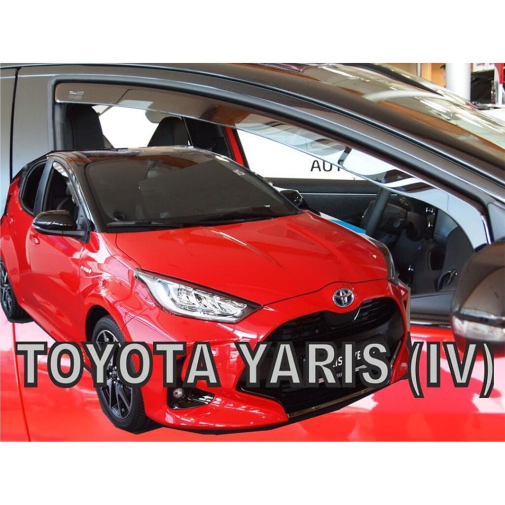 Εικόνα 1 από 5 — ΑΝΕΜΟΘΡΑΥΣΤΕΣ ΓΙΑ TOYOTA YARIS 5D 2019+ / MAZDA 2 2022+  ΖΕΥΓΑΡΙ ΑΠΟ ΕΥΚΑΜΠΤΟ ΦΙΜΕ ΠΛΑΣΤΙΚΟ HEKO – 2 ΤΕΜ.