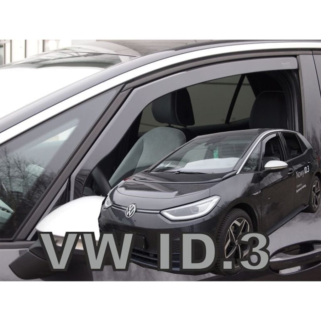 Εικόνα 1 από 5 — ΑΝΕΜΟΘΡΑΥΣΤΕΣ ΓΙΑ VW ID.3 5D 2020+ – ΖΕΥΓΑΡΙ ΑΥΤΟΚΙΝΗΤΟΥ ΑΠΟ ΕΥΚΑΜΠΤΟ ΦΙΜΕ ΠΛΑΣΤΙΚΟ HEKO – 2 ΤΕΜ.