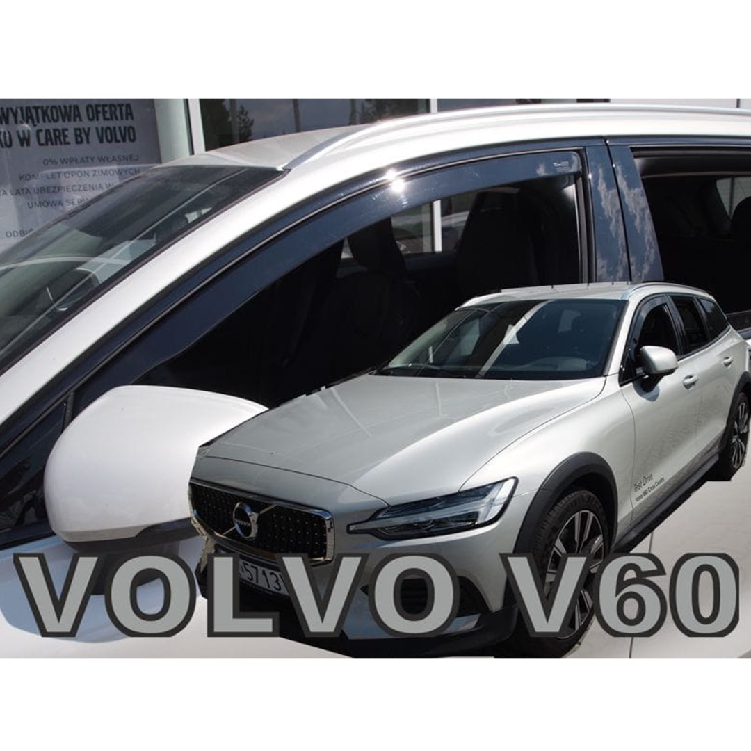 Εικόνα 1 από 5 — ΑΝΕΜΟΘΡΑΥΣΤΕΣ ΓΙΑ VOLVO S60 / V60 4D/5D 2018+ ΖΕΥΓΑΡΙ ΑΠΟ ΕΥΚΑΜΠΤΟ ΦΙΜΕ ΠΛΑΣΤΙΚΟ HEKO – 2 ΤΕΜ.
