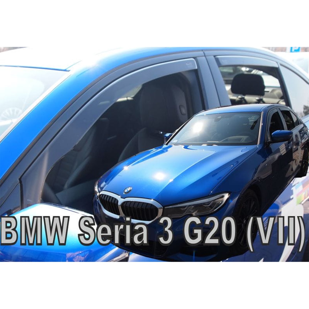 Εικόνα 1 από 5 — ΑΝΕΜΟΘΡΑΥΣΤΕΣ ΓΙΑ BMW 3 G20/G21 4D/5D 2019+ ΣΕΤ ΑΥΤΟΚΙΝΗΤΟΥ ΑΠΟ ΕΥΚΑΜΠΤΟ ΦΙΜΕ ΠΛΑΣΤΙΚΟ HEKO – 4 ΤΕΜ.