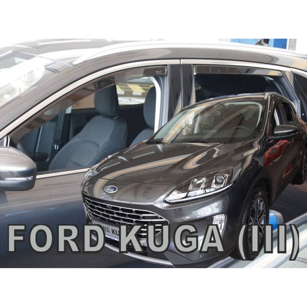Εικόνα 1 από 5 — ΑΝΕΜΟΘΡΑΥΣΤΕΣ ΓΙΑ FORD KUGA 5D 2019+ ΣΕΤ ΑΥΤΟΚΙΝΗΤΟΥ ΑΠΟ ΕΥΚΑΜΠΤΟ ΦΙΜΕ ΠΛΑΣΤΙΚΟ HEKO – 4 ΤΕΜ.