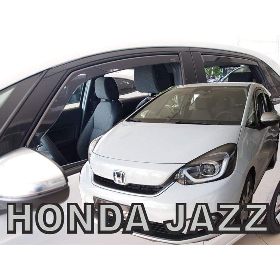 Εικόνα 1 από 5 — ΑΝΕΜΟΘΡΑΥΣΤΕΣ ΓΙΑ HONDA JAZZ 5D 2019+ ΣΕΤ ΑΥΤΟΚΙΝΗΤΟΥ ΑΠΟ ΕΥΚΑΜΠΤΟ ΦΙΜΕ ΠΛΑΣΤΙΚΟ HEKO – 4 ΤΕΜ.
