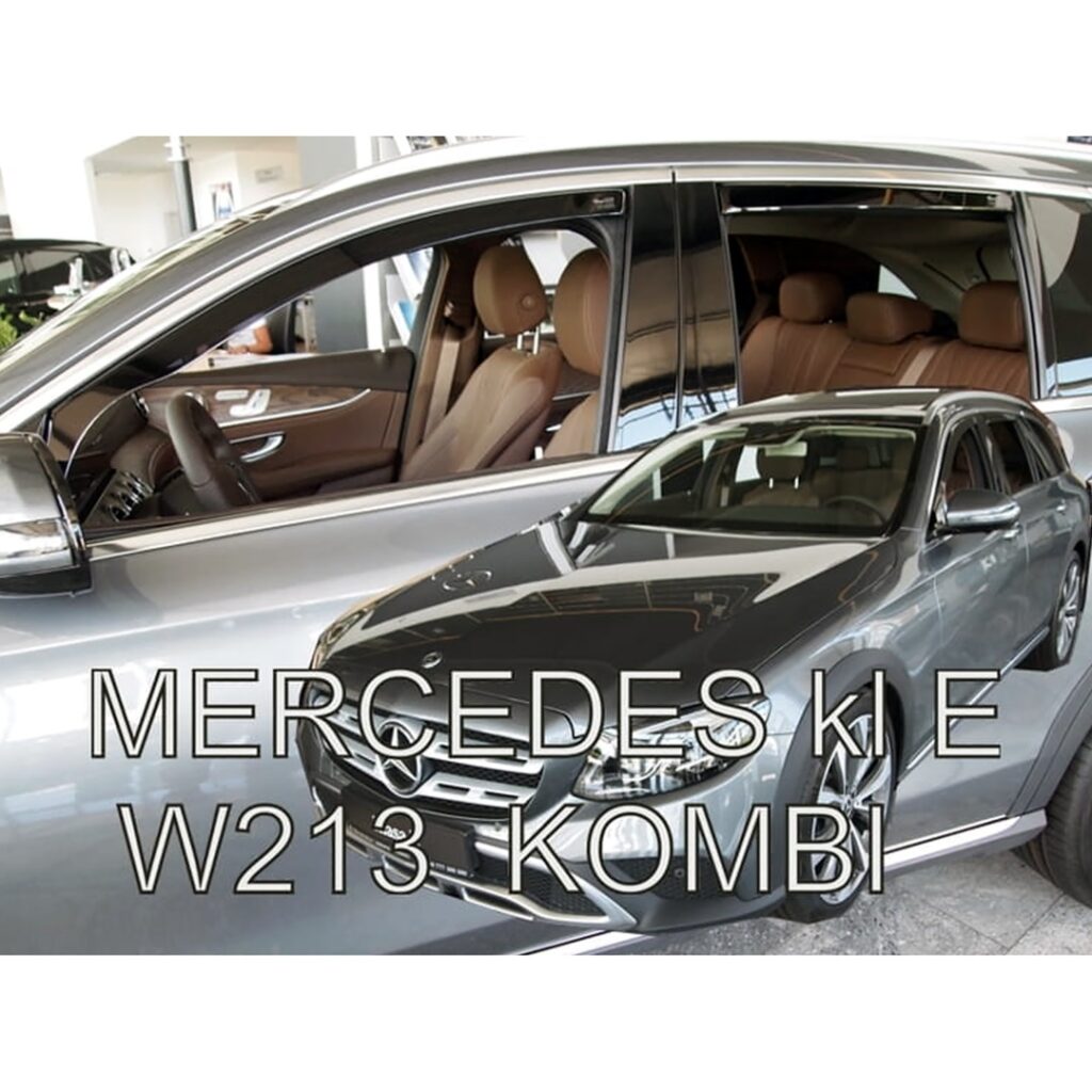 Εικόνα 1 από 5 — ΑΝΕΜΟΘΡΑΥΣΤΕΣ ΓΙΑ MERCEDES E-KLAS W213 5D COMBI 2016+  ΣΕΤ ΑΥΤΟΚΙΝΗΤΟΥ ΑΠΟ ΕΥΚΑΜΠΤΟ ΦΙΜΕ ΠΛΑΣΤΙΚΟ HEKO – 4 ΤΕΜ.