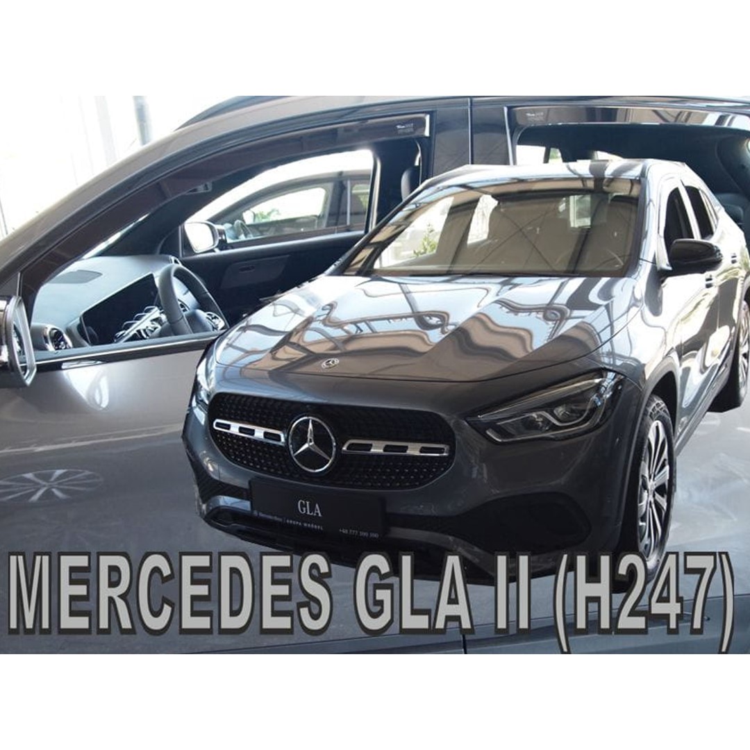 Εικόνα 1 από 5 — ΑΝΕΜΟΘΡΑΥΣΤΕΣ ΓΙΑ MERCEDES GLA H247 5D 2020+ ΣΕΤ ΑΥΤΟΚΙΝΗΤΟΥ ΑΠΟ ΕΥΚΑΜΠΤΟ ΦΙΜΕ ΠΛΑΣΤΙΚΟ HEKO – 4 ΤΕΜ.
