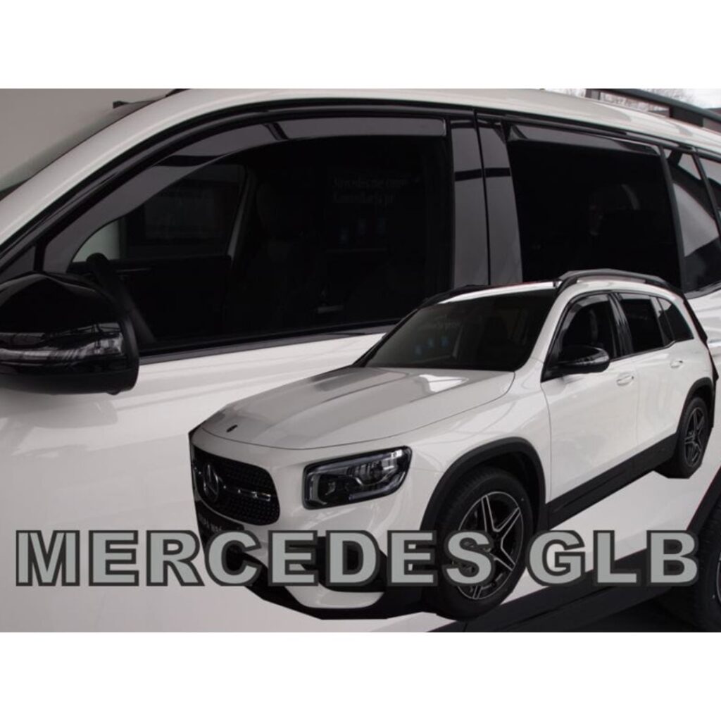 Εικόνα 1 από 5 — ΑΝΕΜΟΘΡΑΥΣΤΕΣ ΓΙΑ MERCEDES GLB X247 5D 2019+ ΣΕΤ ΑΥΤΟΚΙΝΗΤΟΥ ΑΠΟ ΕΥΚΑΜΠΤΟ ΦΙΜΕ ΠΛΑΣΤΙΚΟ HEKO – 4 ΤΕΜ.