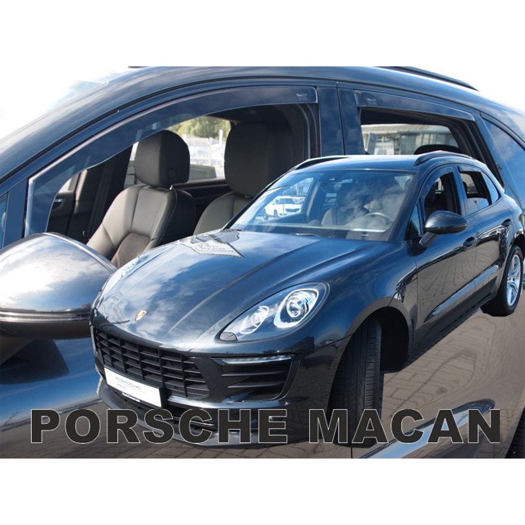 Εικόνα 1 από 5 — ΑΝΕΜΟΘΡΑΥΣΤΕΣ ΓΙΑ PORSCHE MACAN 5D 2013+ ΣΕΤ ΑΥΤΟΚΙΝΗΤΟΥ ΑΠΟ ΕΥΚΑΜΠΤΟ ΦΙΜΕ ΠΛΑΣΤΙΚΟ HEKO – 4 ΤΕΜ.