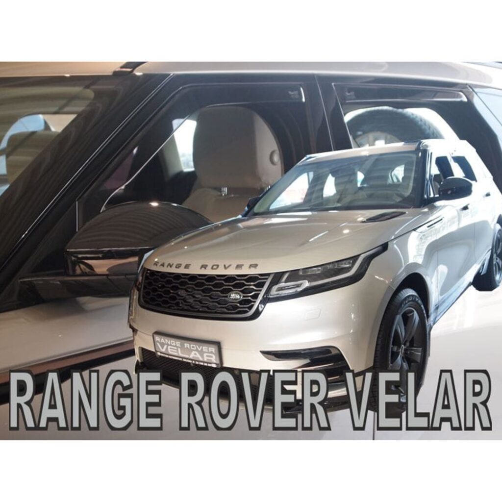 Εικόνα 1 από 5 — ΑΝΕΜΟΘΡΑΥΣΤΕΣ ΓΙΑ LAND ROVER RANGE ROVER VELAR 5D 2017+ ΣΕΤ ΑΥΤΟΚΙΝΗΤΟΥ ΑΠΟ ΕΥΚΑΜΠΤΟ ΦΙΜΕ ΠΛΑΣΤΙΚΟ HEKO – 4 ΤΕΜ.
