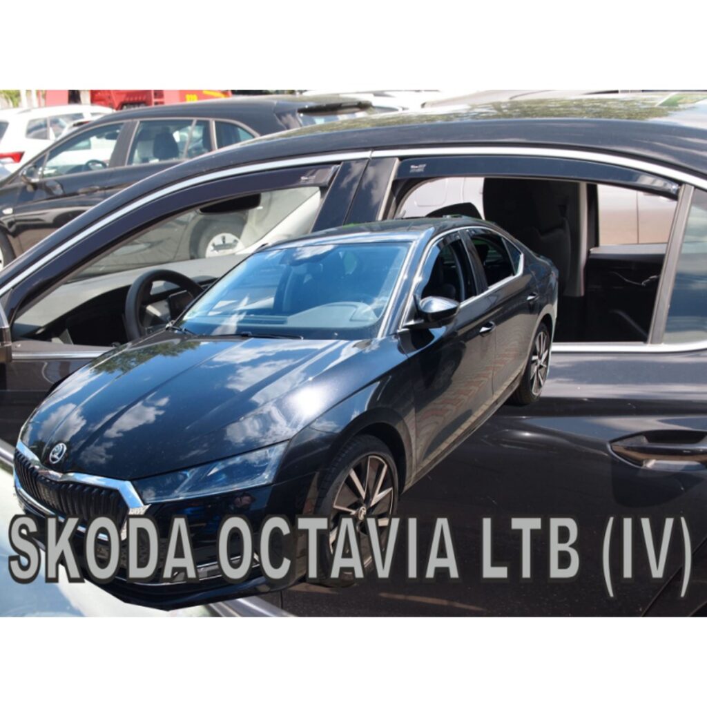 Εικόνα 1 από 5 — ΑΝΕΜΟΘΡΑΥΣΤΕΣ ΓΙΑ SKODA OCTAVIA A8 5D LIFTBACK 2020+ ΣΕΤ ΑΥΤΟΚΙΝΗΤΟΥ ΑΠΟ ΕΥΚΑΜΠΤΟ ΦΙΜΕ ΠΛΑΣΤΙΚΟ HEKO – 4 ΤΕΜ.