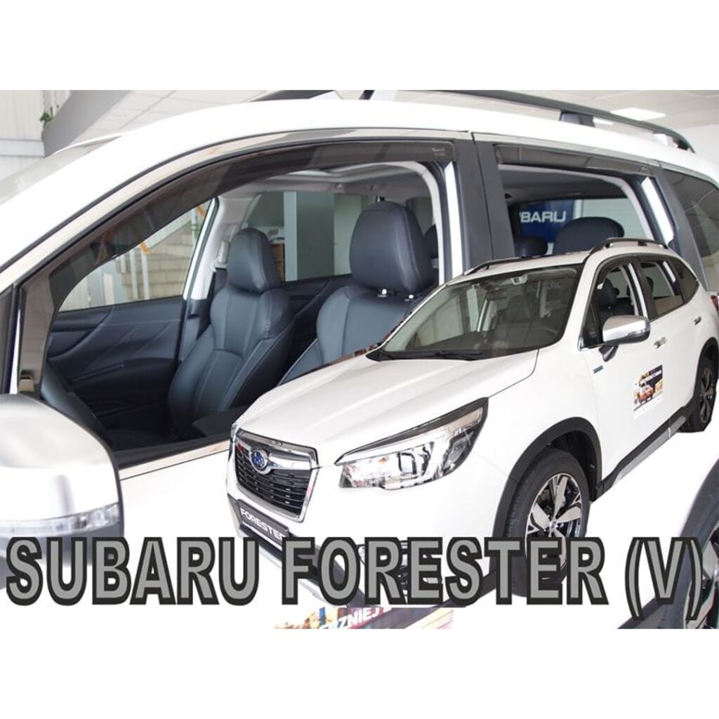 Εικόνα 1 από 5 — ΑΝΕΜΟΘΡΑΥΣΤΕΣ ΓΙΑ SUBARU FORESTER 5D 2019+ ΣΕΤ ΑΠΟ ΕΥΚΑΜΠΤΟ ΦΙΜΕ ΠΛΑΣΤΙΚΟ HEKO – 4 ΤΕΜ.