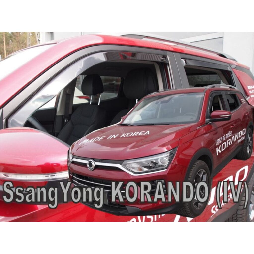 Εικόνα 1 από 5 — ΑΝΕΜΟΘΡΑΥΣΤΕΣ ΓΙΑ SSANGYONG KORANDO 5D 2019+ ΣΕΤ ΑΥΤΟΚΙΝΗΤΟΥ ΑΠΟ ΕΥΚΑΜΠΤΟ ΦΙΜΕ ΠΛΑΣΤΙΚΟ HEKO – 4 ΤΕΜ.
