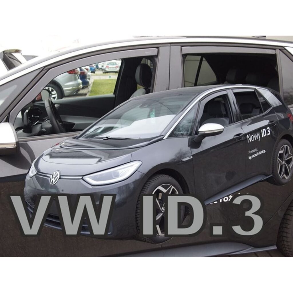 Εικόνα 1 από 5 — ΑΝΕΜΟΘΡΑΥΣΤΕΣ ΓΙΑ VW ID.3 5D 2020+ ΣΕΤ ΑΥΤΟΚΙΝΗΤΟΥ ΑΠΟ ΕΥΚΑΜΠΤΟ ΦΙΜΕ ΠΛΑΣΤΙΚΟ HEKO – 4 ΤΕΜ.