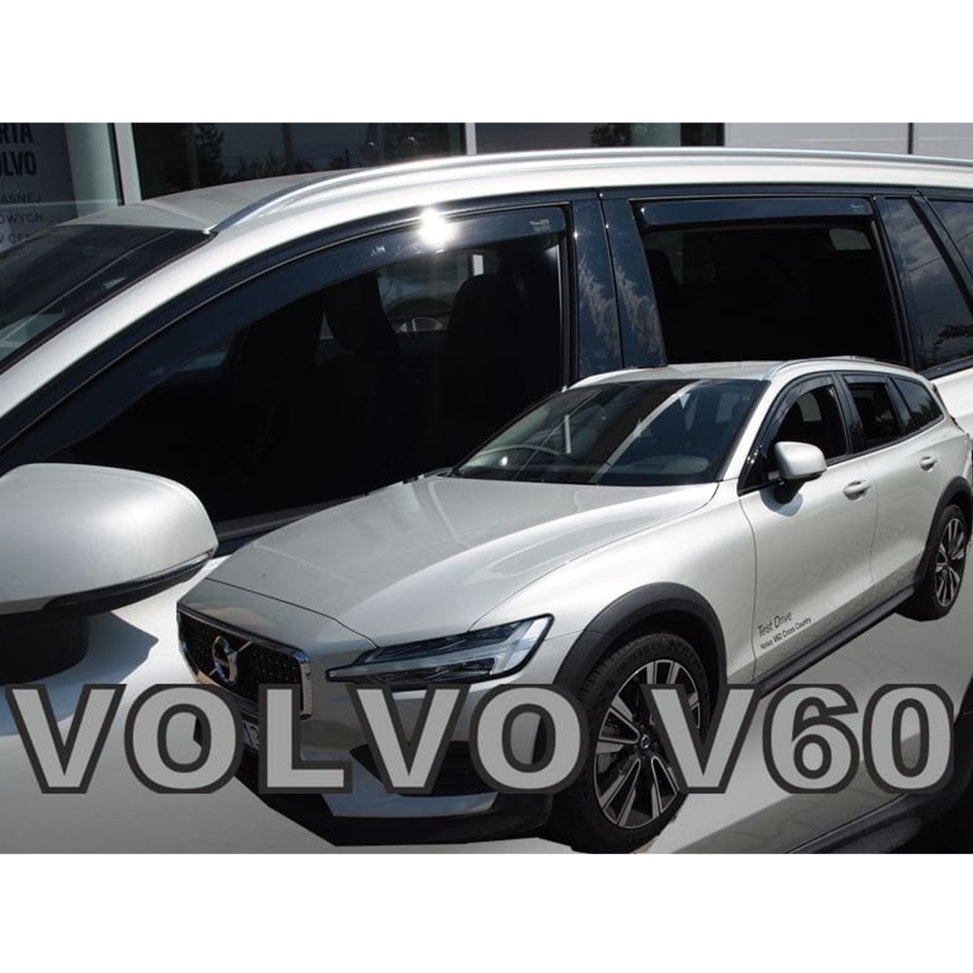 Εικόνα 1 από 5 — ΑΝΕΜΟΘΡΑΥΣΤΕΣ ΓΙΑ VOLVO V60 5D 2018+ ΣΕΤ ΑΥΤΟΚΙΝΗΤΟΥ ΑΠΟ ΕΥΚΑΜΠΤΟ ΦΙΜΕ ΠΛΑΣΤΙΚΟ HEKO – 4 ΤΕΜ.