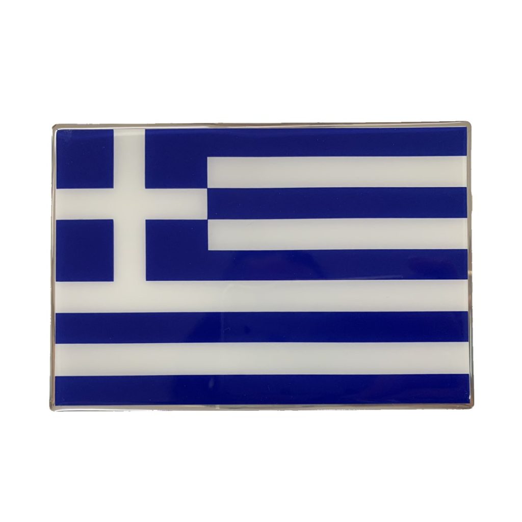 Εικόνα 1 από 3 — GREECE ΑΥΤΟΚΟΛΛΗΤΗ ΕΛΛΗΝΙΚΗ ΣΗΜΑΙΑ 13,8 X 9,4 cm ΜΠΛΕ/ΛΕΥΚΟ/ΧΡΩΜΙΟ ΜΕ ΕΠΙΚΑΛΥΨΗ ΕΠΟΞΕΙΔΙΚΗΣ ΡΥΤΙΝΗΣ (ΥΓΡΟ ΓΥΑΛΙ) – 1 ΤΕΜ.