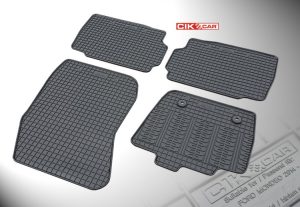 Cik - ΠΑΤΑΚΙΑ ΑΥΤΟΚΙΝΗΤΟΥ ΑΠΟ ΛΑΣΤΙΧΟ ΓΙΑ FORD MONDEO 2014+ (ΜΕ ΚΟΥΜΠΩΜΑΤΑ) - 4 ΤΕΜ. (RM.FO.0014/CK)