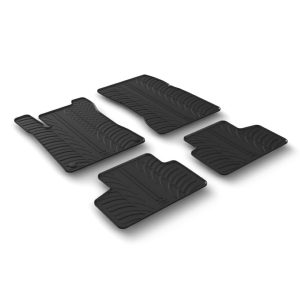 LAMPA - ΠΑΤΑΚΙΑ ΑΥΤΟΚΙΝΗΤΟΥ ΑΠΟ ΛΑΣΤΙΧΟ ΓΙΑ MERCEDES GLB X247 11/2019+ ΣΕ ΜΑΥΡΟ ΧΡΩΜΑ ME ΚΟΥΜΠΩΜΑΤΑ - 4 ΤΕΜ.