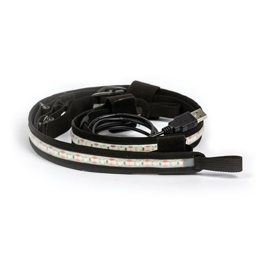 Εικόνα 1 από 3 — TAINIA LED SUNBELT ΕΥΚΑΜΠΤΗ 100CM 5V ΜΕ ΚΑΛΩΔΙΟ USB (80×2,5x1cm) YAKIMA