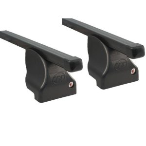 Σετ Μπάρες Οροφής Σιδερένιες με τα πόδια 112εκ για Skoda Octavia 4 4D 1996-2004 2τμχ Cube Cam