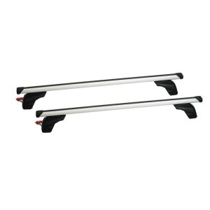 Σετ Μπάρες Οροφής Αλουμινίου με τα πόδια 127εκ για Audi A1 3D 2010-2018 2τμχ Pacific G3