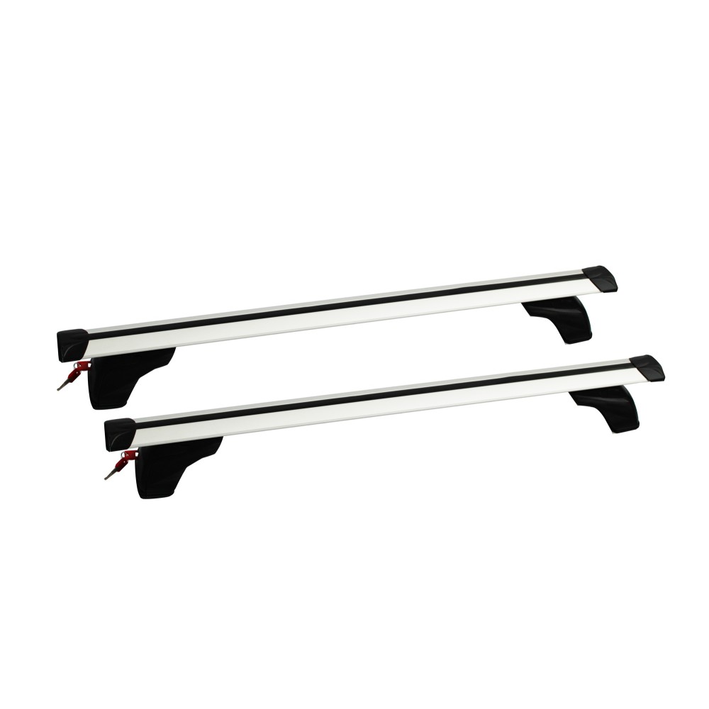 Εικόνα 1 από 1 — Σετ Μπάρες Οροφής Αλουμινίου με τα πόδια 110εκ για Chevrolet Evanda 5D 2003-2006 2τμχ Pacific Airflow G3