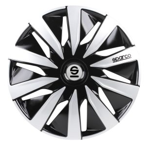Τάσια Τροχών Lazio 16" μαύρο- ασημί 4τμχ Sparco