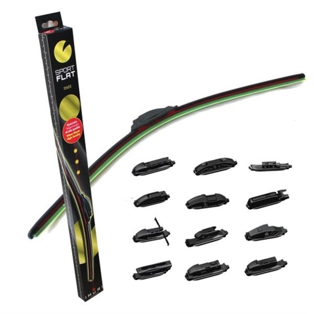 Εικόνα 2 από 3 — Υαλοκαθαριστήρες σετ 2τμχ για Renault Megane III 2009-2016 Οδηγού – Συνοδηγού Imuri