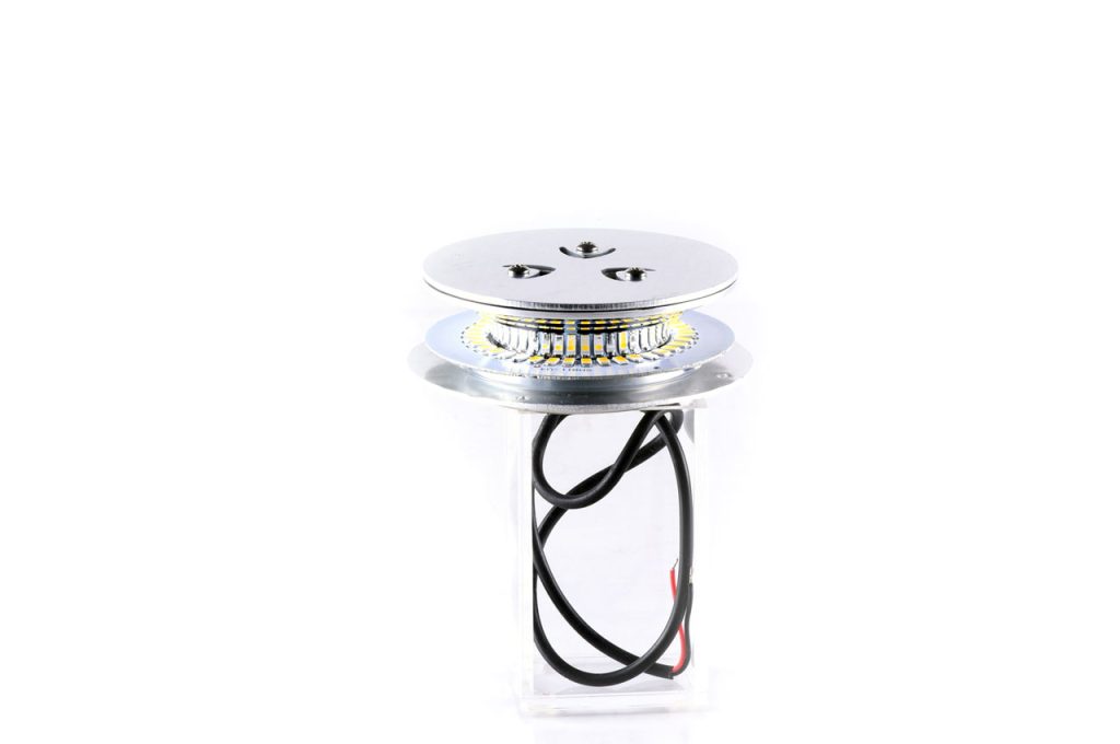 Εικόνα 2 από 3 — Amio – Φάρος Προειδοποίησης W01M LED 12/24V Amber 39xSMD Μαγνητικός/Βιδωτός με Φις Αναπτήρα 142x116mm για Αυτοκίνητο & Φορτηγό – 1 Τεμ. (01500/AM)