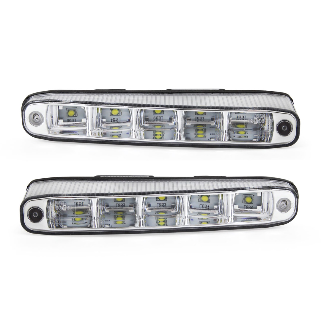 Εικόνα 2 από 9 — Amio – Φώτα Ημέρας DRL LED 12/24V 1000Lm για Αυξημένη Ορατότητα & Ασφάλεια σε Αυτοκίνητο & Φορτηγό – Σετ 2 Τεμ. (01522/AM)