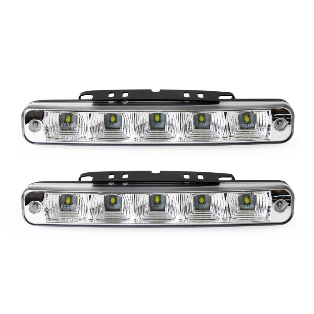 Εικόνα 2 από 8 — Amio – Φώτα Ημέρας DRL LED 12/24V 1000Lm για Μέγιστη Ορατότητα & Ασφάλεια σε Αυτοκίνητο & Φορτηγό – Σετ 2 Τεμ. (01523/AM)