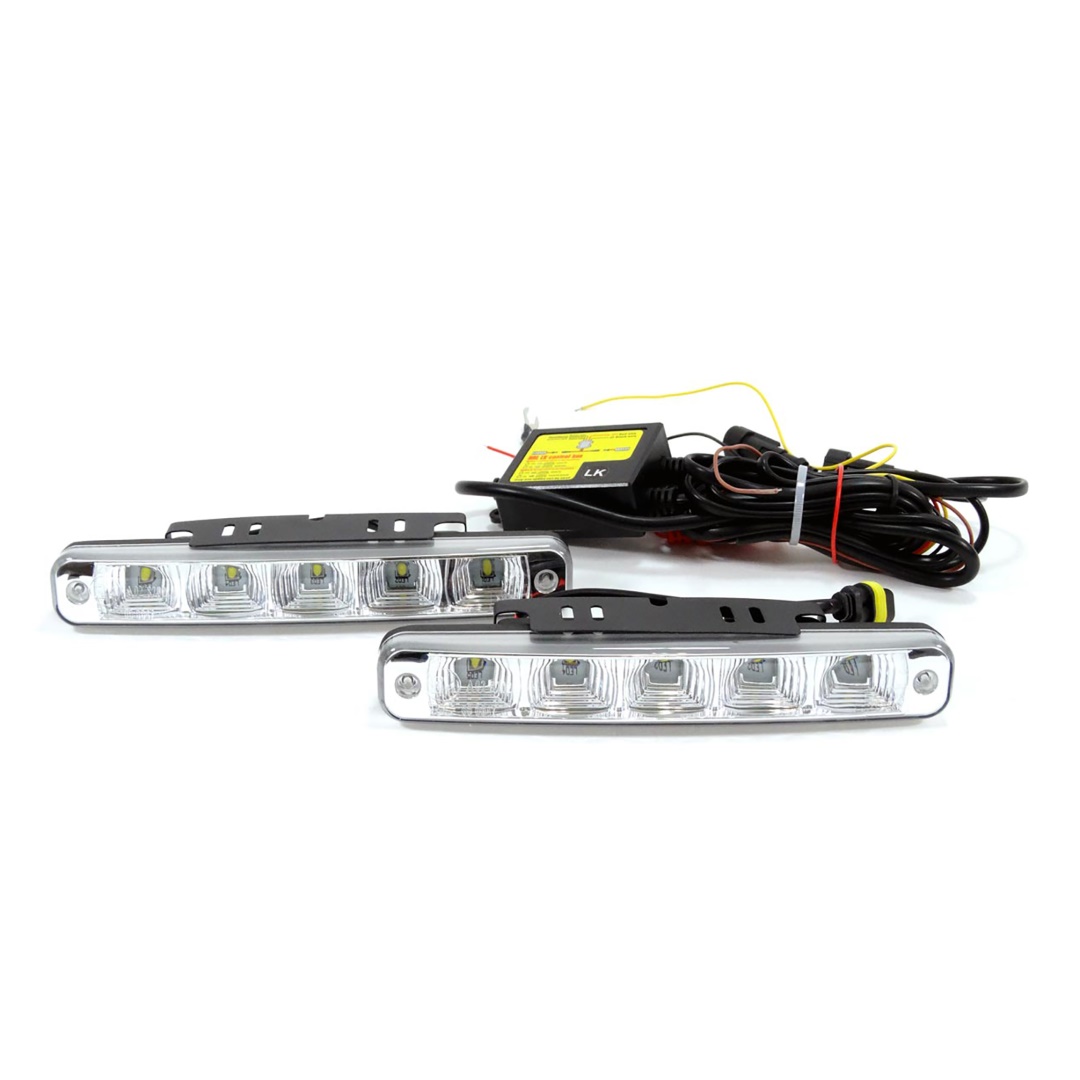 Εικόνα 6 από 8 — Amio – Φώτα Ημέρας DRL LED 12/24V 1000Lm για Μέγιστη Ορατότητα & Ασφάλεια σε Αυτοκίνητο & Φορτηγό – Σετ 2 Τεμ. (01523/AM)